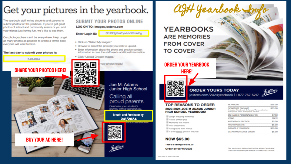 2024 yearbook information